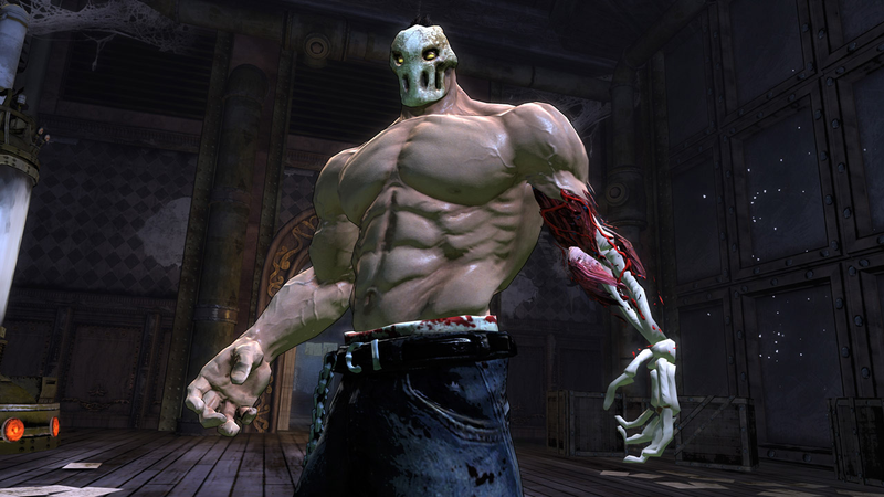 Illustration for article titled One Of These Splatterhouse Screens Is Actually Quite Pleasant